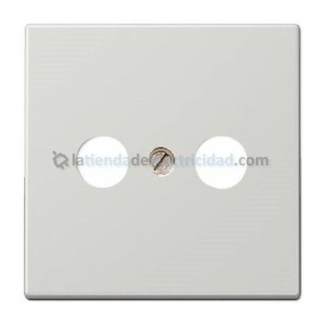 Cache pour prise TV GREY LIGHT JUNG LS 990 TV