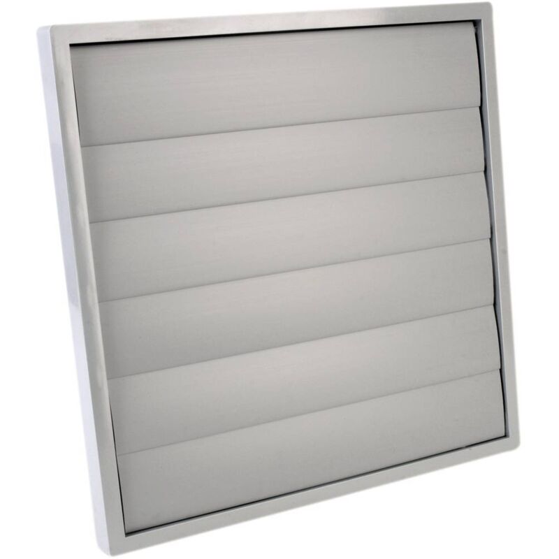 Wallair N34865 Fan Grille 29.4x29.4 cm Self-Closing Shutter Flap