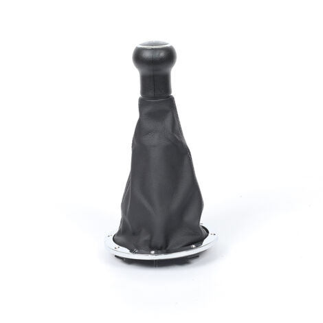 Cache-poussière pour levier de vitesses de boîte manuelle Volkswagen Golf GTI avec cadre et lignes noires, un cache par jeu pour Golf GTI à boîte manuelle 5 vitesses.