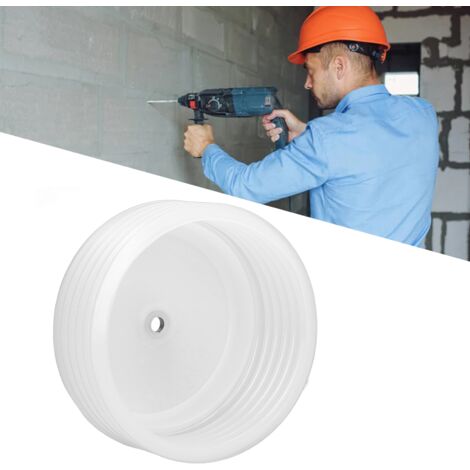 Cache-Poussière pour Perceuse Électrique, Adapté aux Plafonds en Plâtre, Diamètre Intérieur 125mm, Accessoire de Forage et Élargissement-KZQ