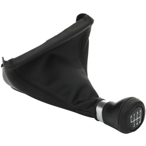 Cache-poussière pour pommeau de levier de vitesses BMW E90, noir, monobloc, cache-poussière intégré pour levier de vitesses 5/6 E90