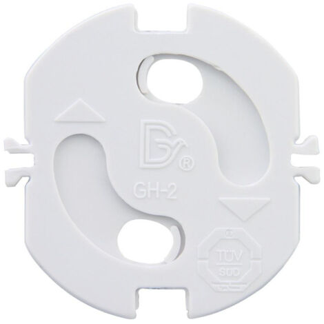 Cache prise protection enfant blanc
