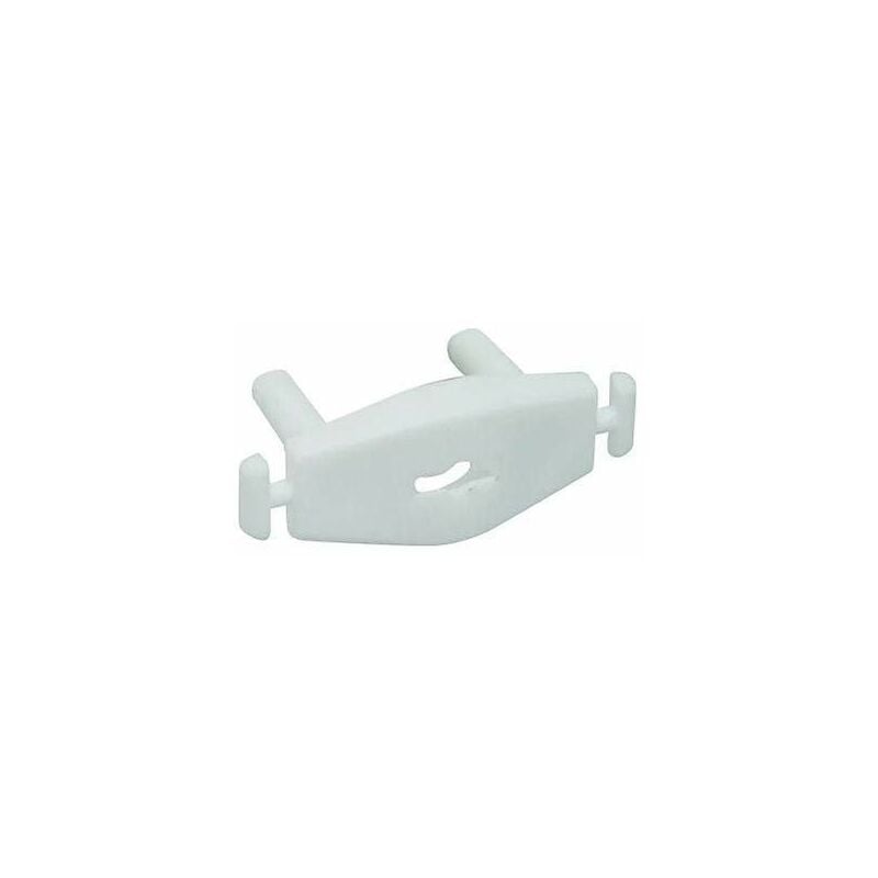 Image of Copriprese tipo c/e/f, L.35mm, H.13mm, P.24mm, pvc bianco, 12 pezzi. Cime