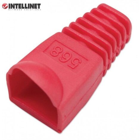 Cache-raccords RJ45 Intellinet, lot de 10, rouge