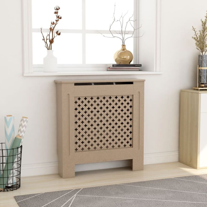 vidaXL MDF Heizkörperverkleidung 78 cm