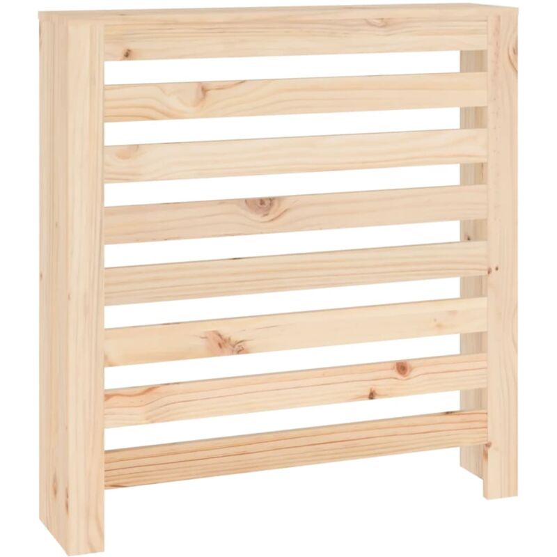 Vidaxl - Cache-radiateur 79,5x19x84 cm Bois massif de pin