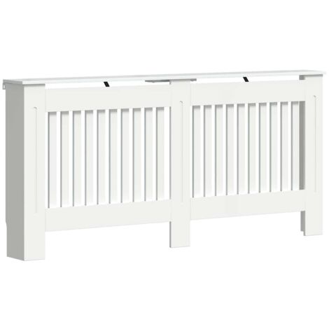 Cache-Radiateur Blanc brillant 172 x 19 x 81,5 cm CFW24293