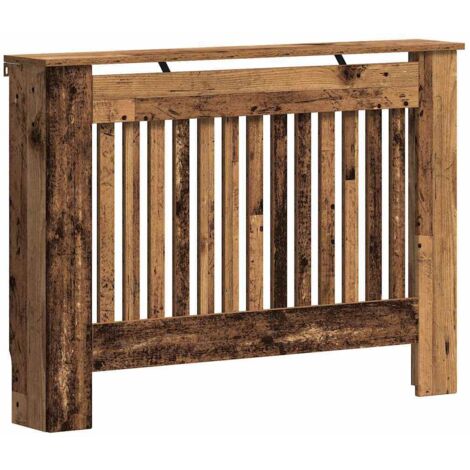 Cache-Radiateur Bois Ancien 112 x 19 x 81,5 cm CFW28406