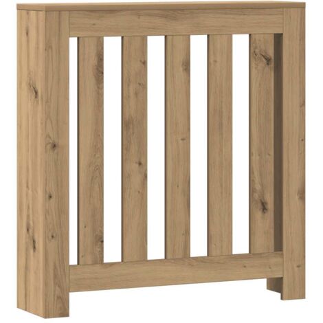 Cache-radiateur chêne artisanal 78x20x82 cm bois d'ingénierie CFW79703