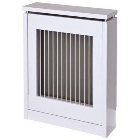 Cache-radiateur Cristian 3060 TOPKIT largeur 60 cm  Petit Cache-radiateur classique Blanc