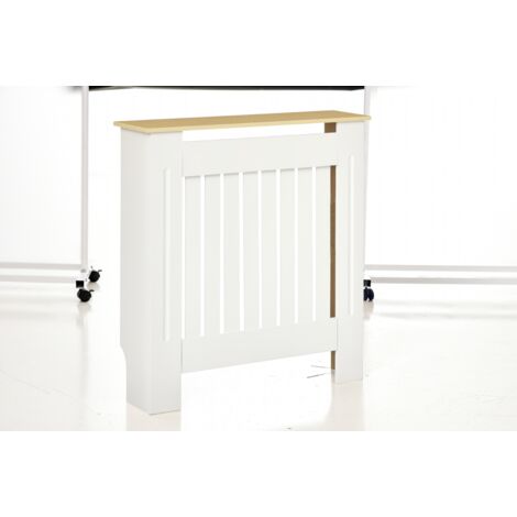 Cache-radiateur en MDF pour radiateur du salon, couloir de la chambre, 78x19x83 cm blanc