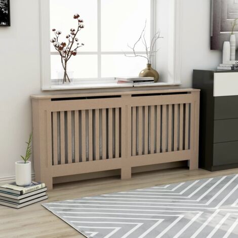 Cache-radiateur  Équipement pour radiateur 172x19x81 cm MDF 64458
