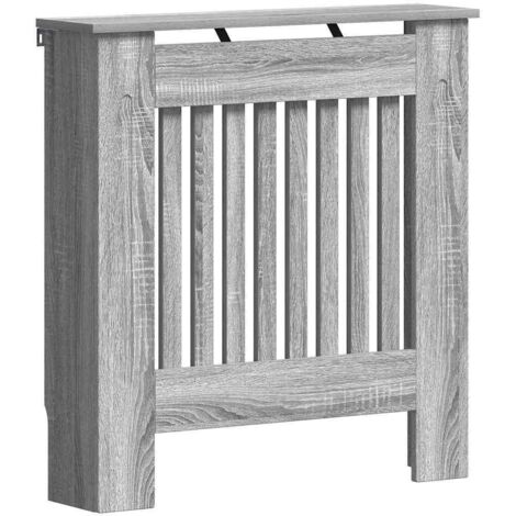 Cache-Radiateur Gris Sonoma 78 x 19 x 81,5 cm Bois d'ingénierie CFW11766