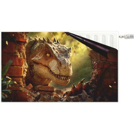 Cache radiateur magnétique Dinosaure
