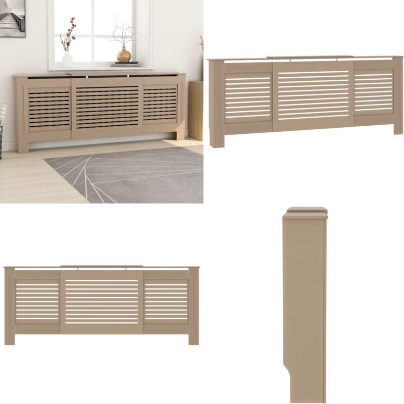 Cache-radiateur mdf 205 cm - cache-radiateur - cache-radiateurs - Home & Living - Brun