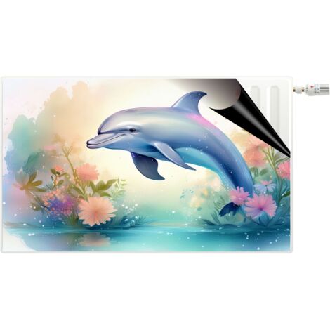 Cache radiateur pour chambre d'enfant Tapis magnétique pastel