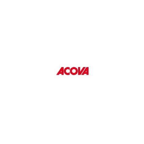 Cache récepteur RF square Chromé - ACOVA 107538
