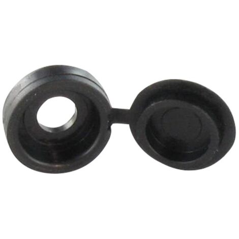 Cache Rivet Plastique Blanc-1 pièce