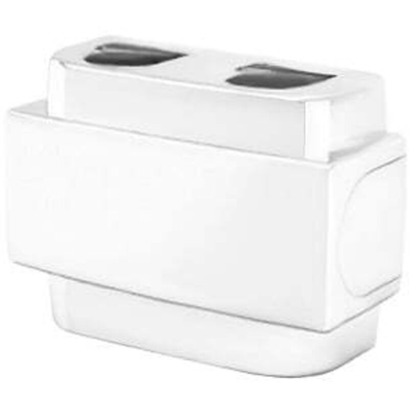 Cache robinet thermostatisable blanc - Conecterm