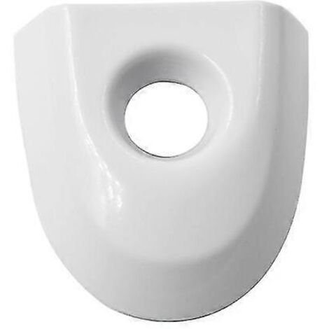Cache-serrure de porte avec trou de serrure, en fibre de carbone, noir et blanc, compatible avec Nissan Juke et Micra (réf. 806441kk0d). Accessoires auto - Protection de serrure de porte (blanc).