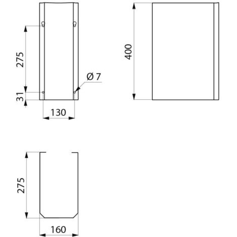 Cache-siphon Delabie pour WT FRAJU