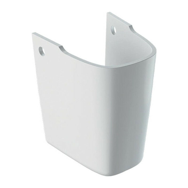 Cache-siphon Geberit Renova Compact: Blanc