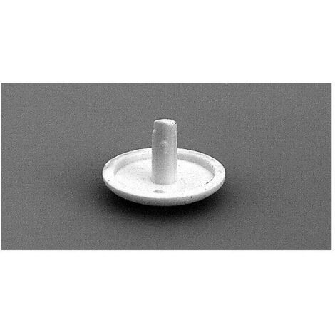Cache tête de vis Polyéthylène Diamètre de tête: 12 DT 3 Longueur 7 RAL9010 blanc pur