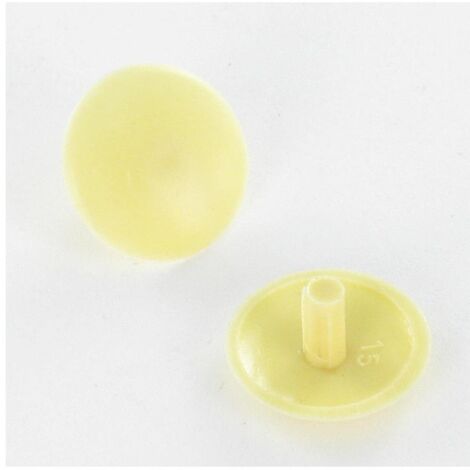 Cache tête Plastique Diamètre de tête: 15 DT 3 Longueur 6 RAL1014-1 pièce