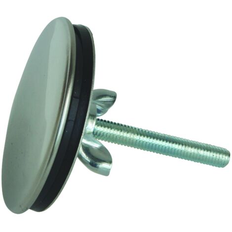 Cache trou en laiton chromé