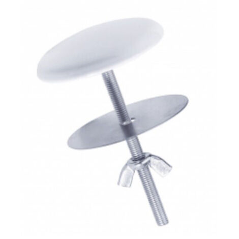 Cache trou laiton époxy blanc Ø 50 mm - PELLET