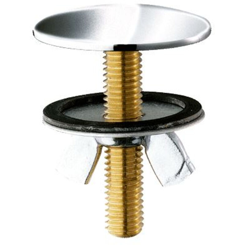 Cache-trou blanc diamètre 45