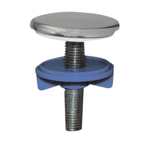 Cache-trou Luxe finition chromé - 50 mm - PRESTO
