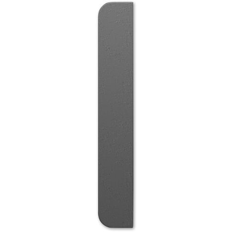 Cache vidage en Stonex® Gris ardoise pour receveur de douche Aquos 900 mm
