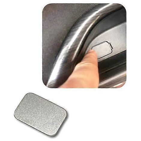 Cache-vis de poignée de porte intérieure d'origine avec boîte de rangement pour Mitsubishi Outlander EX 2006-2015 ASX  Poignées de porte intérieures  1 pièce argentée