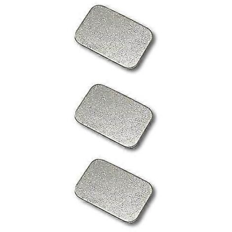 Cache-vis de poignée de porte intérieure d'origine avec boîte de rangement pour Mitsubishi Outlander EX 2006-2015 ASX  Poignées de porte intérieures  - Lot de 3 pièces argentées
