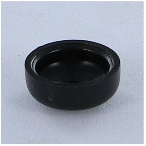 Cache vis nylon noir RAL9005 pour vis tôle DE4.8 – Tête cylindrique bombée – 1 pièce – Protection contre humidité et corrosion