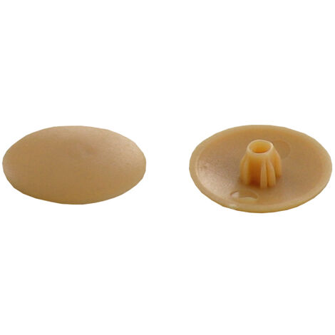 Cache vis p/pozi marron clair  Sachet  30 PCE - VYNEX