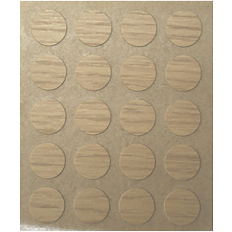 Cache-vis pvc - conditionnement : 100 - Décor : Blanc - ITAR