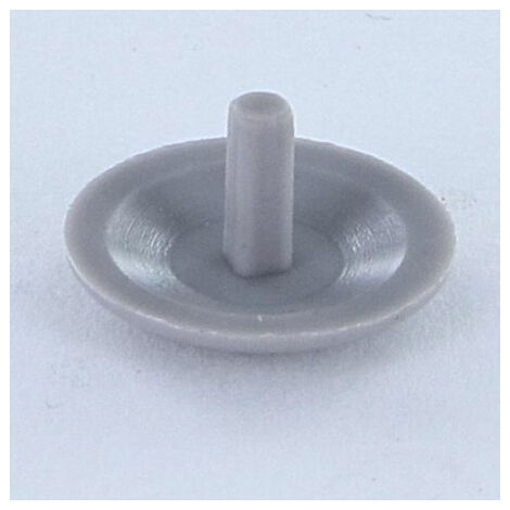 Cache vis Spax Nylon noir diametre de tete: 15 QUEU2.5X7