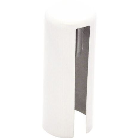 Caches paumelles universelles en nylon finition blanc en boîte de 250 - VP BOURG