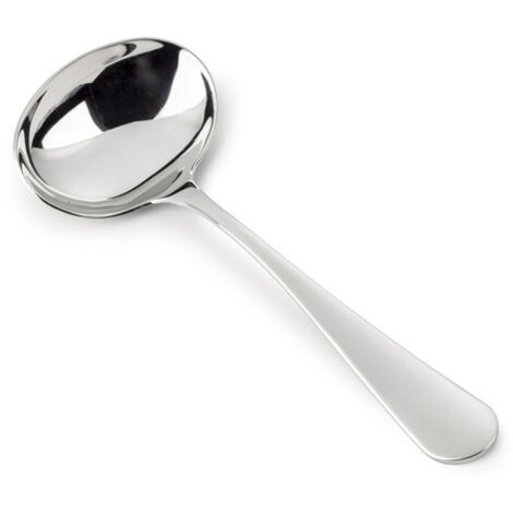 Cacillo para Salsa Arcos Serie Lisboa - Cacillo Monoblock de una pieza en Acero Inoxidable 18/10 y 220 mm - Color Plata (Silver).