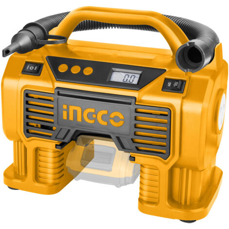 CACLI2002- INGCO-COMPRESSORE AUTO BATTERIA LI 20V 11BAR NUDO
