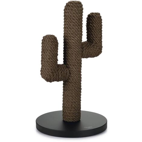Cactus à gratter pour chat Bois 35x60 cm Noir Designed by Lotte - Noir