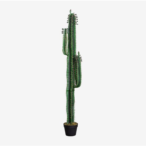 Artificial grande higo chumbo inicio plástico cactus