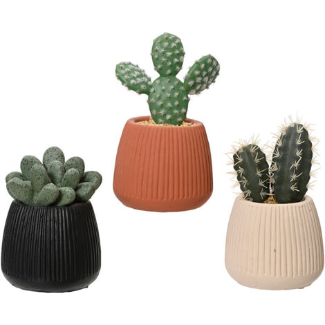 Cactus artificial modelos surtidos de 14cm 808448