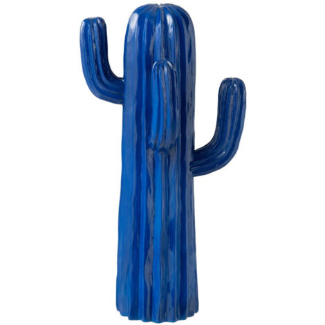 Cactus Déco "Mexican Fiesta" 42cm Bleu