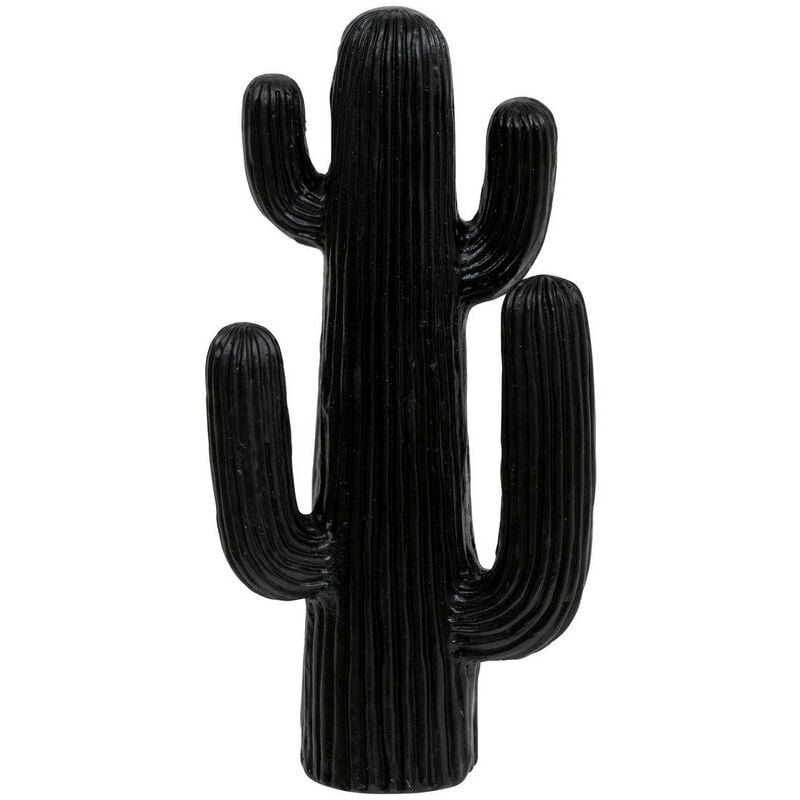 Cactus déco Rodrigo H38cm noir Atmosphera créateur d'intérieur