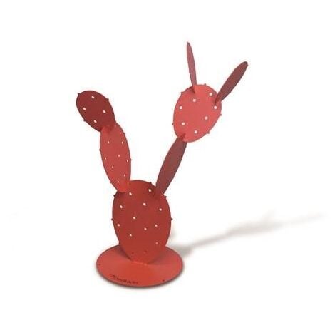 PLANCHAELEC Cactus Métal Figuier H85 - Grenadine