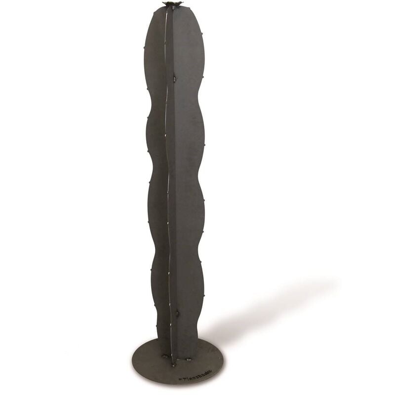 Cactus Métal Droit H150 - brut