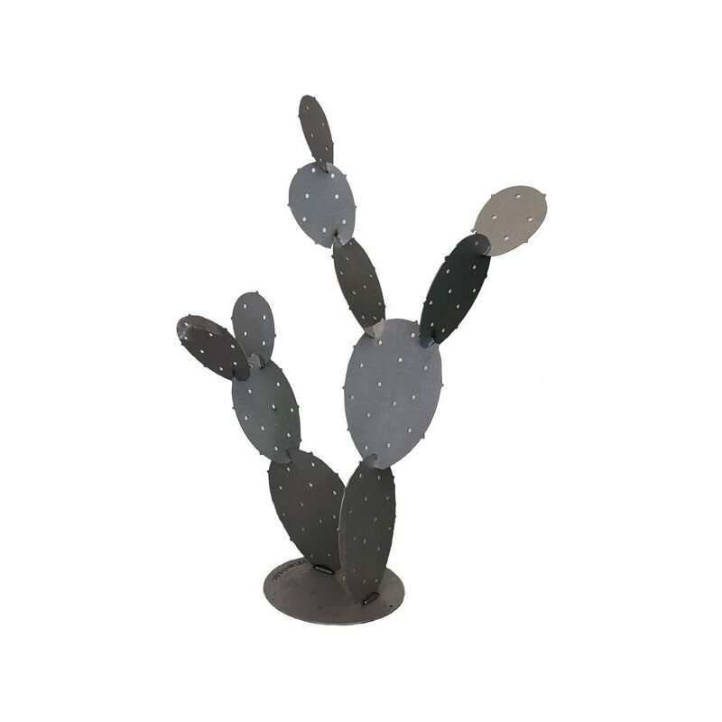 Cactus Métal Figuier H120 - brut
